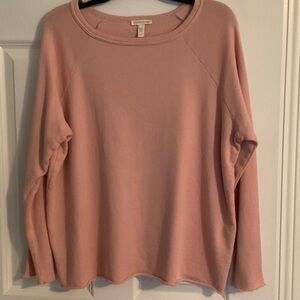 Eileen Fisher Soft Pink Long Sleeve Top